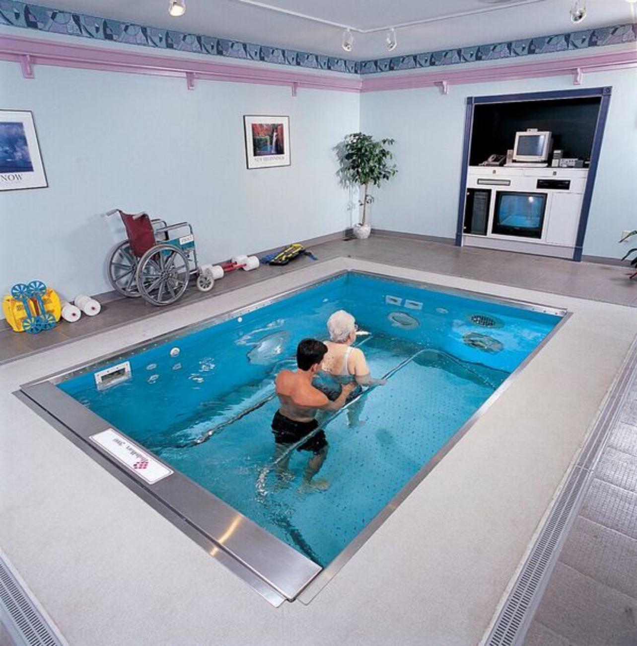 Hydroworx therapy pool. 