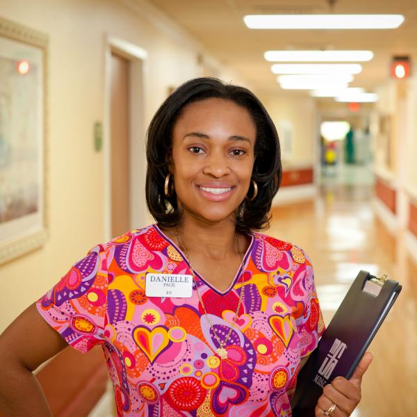 Picture of Danielle Pace, RN and MDS Coordinator