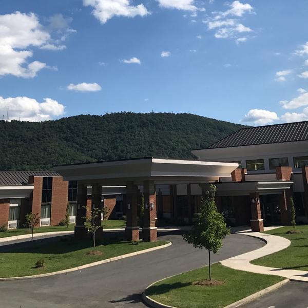 Exterior photo of Albemarle Health & Rehabilitation Center